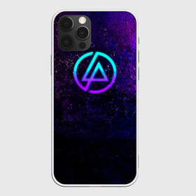 Чехол для iPhone 12 Pro Max с принтом Linkin Park в Курске, Силикон |  | Тематика изображения на принте: alternative | brad delson | breakbit | chester bennington | dave farrell | electronic rock | extreme | linkin park | mike shinoda | neon | nu metal | rap | rock | рок