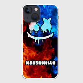 Чехол для iPhone 13 mini с принтом РЮКЗАК MARSHMELLO в Курске,  |  | marshmello | диджей | клуб | клубная музыка | маршмеллоу | маршмело | маршмэлло | маршмэллоу | маршмэло | музыка | электронная