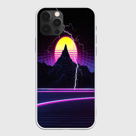 Чехол для iPhone 12 Pro Max с принтом RETRO STORM в Курске, Силикон |  | bright | colorful | cool | disco | music | music lover | retro | speaker | tape recorder | technique | vintage | винтаж | динамик | диско | магнитофон | меломан | музыка | неон | разноцветный | ретро | техника