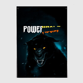 Постер с принтом Powerwolf в Курске, 100% бумага
 | бумага, плотность 150 мг. Матовая, но за счет высокого коэффициента гладкости имеет небольшой блеск и дает на свету блики, но в отличии от глянцевой бумаги не покрыта лаком | Тематика изображения на принте: metal | powerwolf | пауэр метал | хэви метал