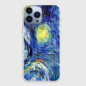 Чехол для iPhone 13 Pro Max с принтом ИМПРЕССИОНИЗМ ВАНГОГ в Курске,  |  | art | impressionism | night | painting | planets | sky | stars | style | van gogh | waves | ван гог | вихрь | волны | живопись | звезды | импрессионизм | искусство | краски | небо | ночь | рисунок | стиль