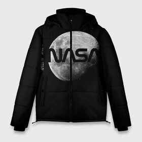 Мужская зимняя куртка 3D с принтом Nasa Apollo 16 в Курске, верх — 100% полиэстер; подкладка — 100% полиэстер; утеплитель — 100% полиэстер | длина ниже бедра, свободный силуэт Оверсайз. Есть воротник-стойка, отстегивающийся капюшон и ветрозащитная планка. 

Боковые карманы с листочкой на кнопках и внутренний карман на молнии. | Тематика изображения на принте: apollo 16 | apolo 16 | nasa | аполлон 16 | аполон 16 | наса | насса