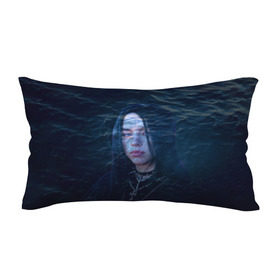 Подушка 3D антистресс с принтом Billie Eilish Ocean Eyes в Курске, наволочка — 100% полиэстер, наполнитель — вспененный полистирол | состоит из подушки и наволочки на молнии | bad guy | billie eilish | билли айлиш | эйлиш