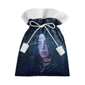 Подарочный 3D мешок с принтом Billie Eilish Ocean Eyes в Курске, 100% полиэстер | Размер: 29*39 см | bad guy | billie eilish | билли айлиш | эйлиш