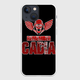 Чехол для iPhone 13 mini с принтом Remember Cadia   Imperial Guar в Курске,  |  | Тематика изображения на принте: 40000 | 40k | chaos | dawn of war | fantasy | imperium | marines | orks | soulstorm | space | вархаммер | ваха | дов | ересь хоруса | император | империум | орки | примархи | хаос