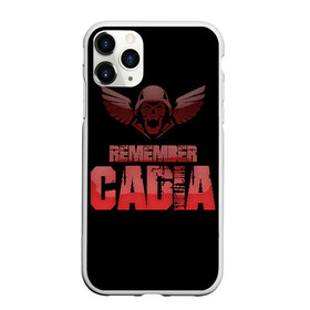 Чехол для iPhone 11 Pro матовый с принтом Remember Cadia в Курске, Силикон |  | Тематика изображения на принте: 40000 | 40k | chaos | dawn of war | fantasy | imperium | marines | orks | soulstorm | space | вархаммер | ваха | дов | ересь хоруса | император | империум | орки | примархи | хаос