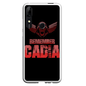 Чехол для Honor P Smart Z с принтом Remember Cadia в Курске, Силикон | Область печати: задняя сторона чехла, без боковых панелей | Тематика изображения на принте: 40000 | 40k | chaos | dawn of war | fantasy | imperium | marines | orks | soulstorm | space | вархаммер | ваха | дов | ересь хоруса | император | империум | орки | примархи | хаос