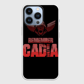 Чехол для iPhone 13 Pro с принтом Remember Cadia в Курске,  |  | Тематика изображения на принте: 40000 | 40k | chaos | dawn of war | fantasy | imperium | marines | orks | soulstorm | space | вархаммер | ваха | дов | ересь хоруса | император | империум | орки | примархи | хаос