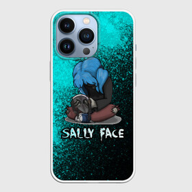 Чехол для iPhone 13 Pro с принтом Sally face в Курске,  |  | Тематика изображения на принте: sally face | маска | сали | салли | салли кромсалли | фейс | фишер