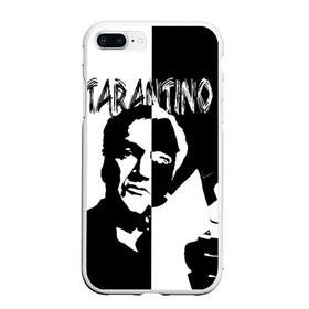 Чехол для iPhone 7Plus/8 Plus матовый с принтом Tarantino в Курске, Силикон | Область печати: задняя сторона чехла, без боковых панелей | quentin tarantino | квентин тарантино