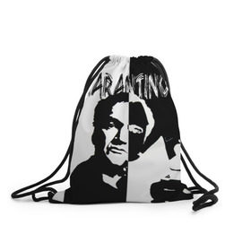 Рюкзак-мешок 3D с принтом Tarantino в Курске, 100% полиэстер | плотность ткани — 200 г/м2, размер — 35 х 45 см; лямки — толстые шнурки, застежка на шнуровке, без карманов и подкладки | quentin tarantino | квентин тарантино