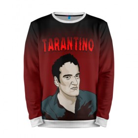 Мужской свитшот 3D с принтом Tarantino в Курске, 100% полиэстер с мягким внутренним слоем | круглый вырез горловины, мягкая резинка на манжетах и поясе, свободная посадка по фигуре | quentin tarantino | квентин тарантино