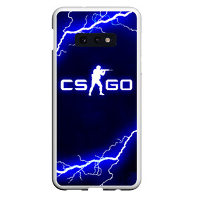 Чехол для Samsung S10E с принтом CS GO LIGHTNING STYLE в Курске, Силикон | Область печати: задняя сторона чехла, без боковых панелей | astralis | awp | counter strike | cs go | cs go global offensive | faze clan | hyper beast | team liquid | thunder | астралис | молнии | тим ликвид | фейз клан | хайпер бист | шторм