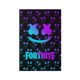 Обложка для паспорта матовая кожа с принтом FORTNITE x MARSHMELLO NEON  в Курске, натуральная матовая кожа | размер 19,3 х 13,7 см; прозрачные пластиковые крепления | 2019 | armor | armour | cybersport | esport | fortnite | game | llama | logo | броня | игра | киберспорт | лама | фиолетовый | фирменные цвета | фортнайт