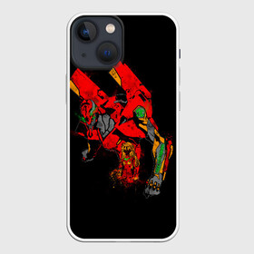 Чехол для iPhone 13 mini с принтом Боевые роботы Евангелион в Курске,  |  | angel | eva | evangelion | neon genesis evangelion | nerv | аска лэнгли сорью | ева | евангелион | мисато кацураги | рей аянами | синдзи