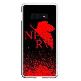 Чехол для Samsung S10E с принтом EVANGELION (NERV) в Курске, Силикон | Область печати: задняя сторона чехла, без боковых панелей | angel | eva | evangelion | neon genesis evangelion | nerv | аска лэнгли сорью | ева | евангелион | мисато кацураги | рей аянами | синдзи