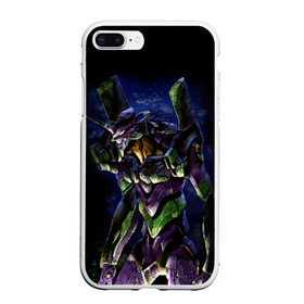 Чехол для iPhone 7Plus/8 Plus матовый с принтом EVANGELION в Курске, Силикон | Область печати: задняя сторона чехла, без боковых панелей | angel | eva | evangelion | neon genesis evangelion | nerv | аска лэнгли сорью | ева | евангелион | мисато кацураги | рей аянами | синдзи