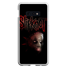 Чехол для Samsung S10E с принтом Slipknot Jay в Курске, Силикон | Область печати: задняя сторона чехла, без боковых панелей | band | creepy | drum | drummer | jay | mask | metal | rock | scary | slipknot | слипкнот