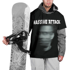Накидка на куртку 3D с принтом Massive Attack в Курске, 100% полиэстер |  | грант маршалл | роберт дель ная | трип хоп
