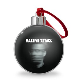 Ёлочный шар с принтом Massive Attack в Курске, Пластик | Диаметр: 77 мм | грант маршалл | роберт дель ная | трип хоп