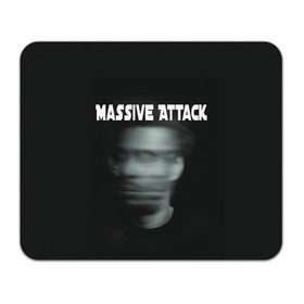 Коврик для мышки прямоугольный с принтом Massive Attack в Курске, натуральный каучук | размер 230 х 185 мм; запечатка лицевой стороны | грант маршалл | роберт дель ная | трип хоп