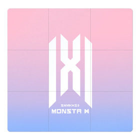 Магнитный плакат 3Х3 с принтом Monsta X в Курске, Полимерный материал с магнитным слоем | 9 деталей размером 9*9 см | hyungwon | i.m | jooheon | k pop | kihyun | kpop | minhyuk | monbebe | monsta x | shownu | wonho | к поп | монста икс