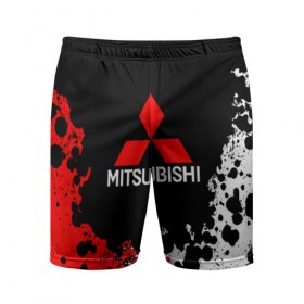 Мужские шорты 3D спортивные с принтом MITSUBISHI в Курске,  |  | mitsubishi | sport | митсубиси | митсубиши | спорт