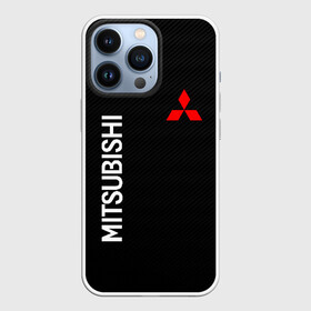 Чехол для iPhone 13 Pro с принтом MITSUBISHI (carbon) в Курске,  |  | mitsubishi | sport | митсубиси | митсубиши | спорт