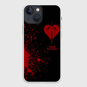 Чехол для iPhone 13 mini с принтом Pulp Fiction в Курске,  |  | fiction | pulp | quentin | tarantino | thurman | uma | адреналин | игла | квентин | криминально | кровища | кровь | сердце | тарантино | турман | ума | чтиво