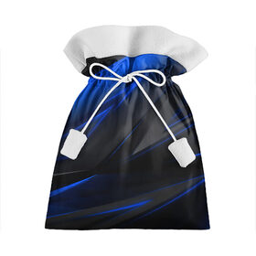 Подарочный 3D мешок с принтом Blue and Black в Курске, 100% полиэстер | Размер: 29*39 см | 3d | 3д | black | blue | texture | геометрия | красно синее | синий | текстуры | фигуры | черный