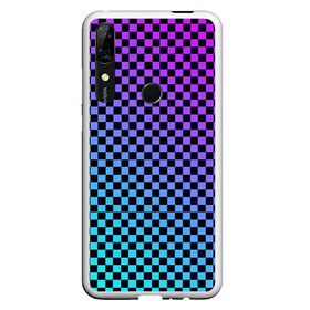 Чехол для Honor P Smart Z с принтом Checkerboard gradient в Курске, Силикон | Область печати: задняя сторона чехла, без боковых панелей | Тематика изображения на принте: checkerboard | gradient | бойчик | градиент | клетка. ячейка | орнамент | френдзона | шахматная. доска | шашечки