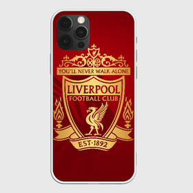 Чехол для iPhone 12 Pro Max с принтом Ливерпуль в Курске, Силикон |  | liverpool | liverpool fc | ynwa | you never walk alone | ливерпуль | фан ливерпуля | фанатская | футбол | футболист | футбольный клуб | энфильд