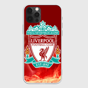 Чехол для iPhone 12 Pro Max с принтом Ливерпуль в Курске, Силикон |  | liverpool | liverpool fc | ynwa | you never walk alone | ливерпуль | фан ливерпуля | фанатская | футбол | футболист | футбольный клуб | энфильд