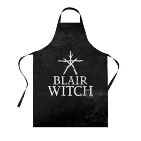 Фартук 3D с принтом BLAIR WITCH (Игра) в Курске, 100% полиэстер | общий размер — 65 х 85 см, ширина нагрудника — 26 см, горловина — 53 см, длина завязок — 54 см, общий обхват в поясе — 173 см. Принт на завязках и на горловине наносится с двух сторон, на основной части фартука — только с внешней стороны | blair | game | games | halloween | horror | logo | survival | symbol | witch | блер | блэйр | блэр | ведьма | ведьма из | витч | вич | выживание | игра | игры | лого | логотип | символ | ужасы | хоррор | хэллоуин