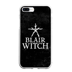 Чехол для iPhone 7Plus/8 Plus матовый с принтом BLAIR WITCH (Игра) в Курске, Силикон | Область печати: задняя сторона чехла, без боковых панелей | Тематика изображения на принте: blair | game | games | halloween | horror | logo | survival | symbol | witch | блер | блэйр | блэр | ведьма | ведьма из | витч | вич | выживание | игра | игры | лого | логотип | символ | ужасы | хоррор | хэллоуин