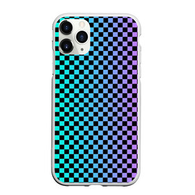 Чехол для iPhone 11 Pro матовый с принтом Checkerboard Color в Курске, Силикон |  | checkerboard | gradient | бойчик | в клетку | в клеточку | градиент | клетка | музыка | орнамент | френдзона | шахматная доска | шашки