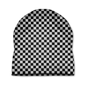 Шапка 3D с принтом Checkerboard Color в Курске, 100% полиэстер | универсальный размер, печать по всей поверхности изделия | Тематика изображения на принте: checkerboard | gradient | бойчик | в клетку | в клеточку | градиент | клетка | музыка | орнамент | френдзона | шахматная доска | шашки