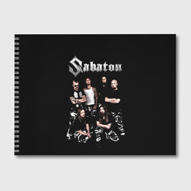 Альбом для рисования с принтом Sabaton в Курске, 100% бумага
 | матовая бумага, плотность 200 мг. | Тематика изображения на принте: heavy metal | heroes | sabaton | the great war | the last stand | группы | метал | музыка | сабатон | хэви метал