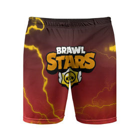 Мужские шорты спортивные с принтом BRAWL STARS в Курске,  |  | android | brawl stars | games | mobile game | stars | игры | мобильные игры