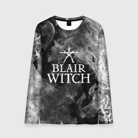 Мужской лонгслив 3D с принтом BLAIR WITCH в Курске, 100% полиэстер | длинные рукава, круглый вырез горловины, полуприлегающий силуэт | blair witch | blair witch 2019 | blair witch игра | blairs witch | блэр | ведьмы | ведьмы из блэр