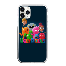 Чехол для iPhone 11 Pro Max матовый с принтом UglyDolls Куклы с характером в Курске, Силикон |  | Тематика изображения на принте: and sebaster dog | babo | lucky beth | moxie | ox | wedge | бабо | вэйдж | зубастер дог | игрушки | келли эсбёри | мокси | окс | плюшевые | роберт родригес | счастливчик бэт