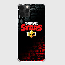 Чехол для iPhone 12 Pro Max с принтом BRAWL STARS в Курске, Силикон |  | borderlands | bull | call of duty | counter strike | cs go | dark souls | devil may cry | dmc | face | fallout | far cry | leon | stalker | stars | tes | the last of us | the witcher | warframe | watch dogs | ведьмак | ворон | джесси | леон 