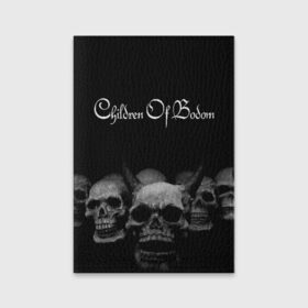 Обложка для паспорта матовая кожа с принтом Children of Bodom в Курске, натуральная матовая кожа | размер 19,3 х 13,7 см; прозрачные пластиковые крепления | Тематика изображения на принте: bodom | children | death | melodic | metal | алекси лайхо | дети бодома | мелодик дэт метал | метал