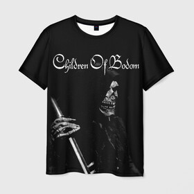 Мужская футболка 3D с принтом Children of Bodom в Курске, 100% полиэфир | прямой крой, круглый вырез горловины, длина до линии бедер | bodom | children | death | melodic | metal | алекси лайхо | дети бодома | мелодик дэт метал | метал