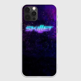 Чехол для iPhone 12 Pro Max с принтом Skillet в Курске, Силикон |  | alternative rock | christian metal | christian rock | cooper | hard rock | neon | nu metal | scilet | scillet | skilet | skillit | symphonic metal | неон | скелет | скилет | скилт