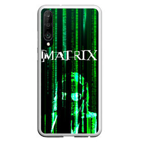 Чехол для Honor P30 с принтом Matrix в Курске, Силикон | Область печати: задняя сторона чехла, без боковых панелей | keanu | matrix | reeves | the matrix | киану | матрица | морфиус | ривз