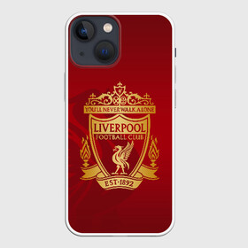 Чехол для iPhone 13 mini с принтом LIVERPOOL | ЛИВЕРПУЛЬ в Курске,  |  | lfc | liverpool | sport | ynwa | ливерпуль | лфк | спорт