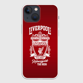 Чехол для iPhone 13 mini с принтом LIVERPOOL в Курске,  |  | lfc | liverpool | sport | ynwa | ливерпуль | лфк | спорт