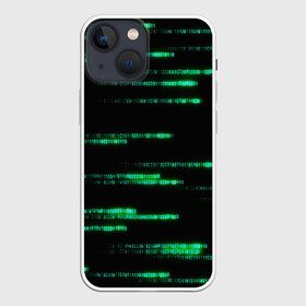 Чехол для iPhone 13 mini с принтом МАТРИЦА КОД в Курске,  |  | agent smith | hugo weaving | keanu reeves | the matrix | киану ривз | код | матрица | матрица 4 | нео | цифры