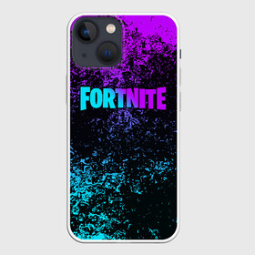 Чехол для iPhone 13 mini с принтом FORTNITE X в Курске,  |  | fortnite | fortnite 2 | fortnite x маршмелло | ikonik | marshmello | ninja | ninja streamer | иконик | ниндзя | пили | фортнайт | фортнайт 2 | фортнайт глава 2